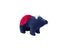 Freedog Tough Bär Spielzeug mit Sound 25X10Cm