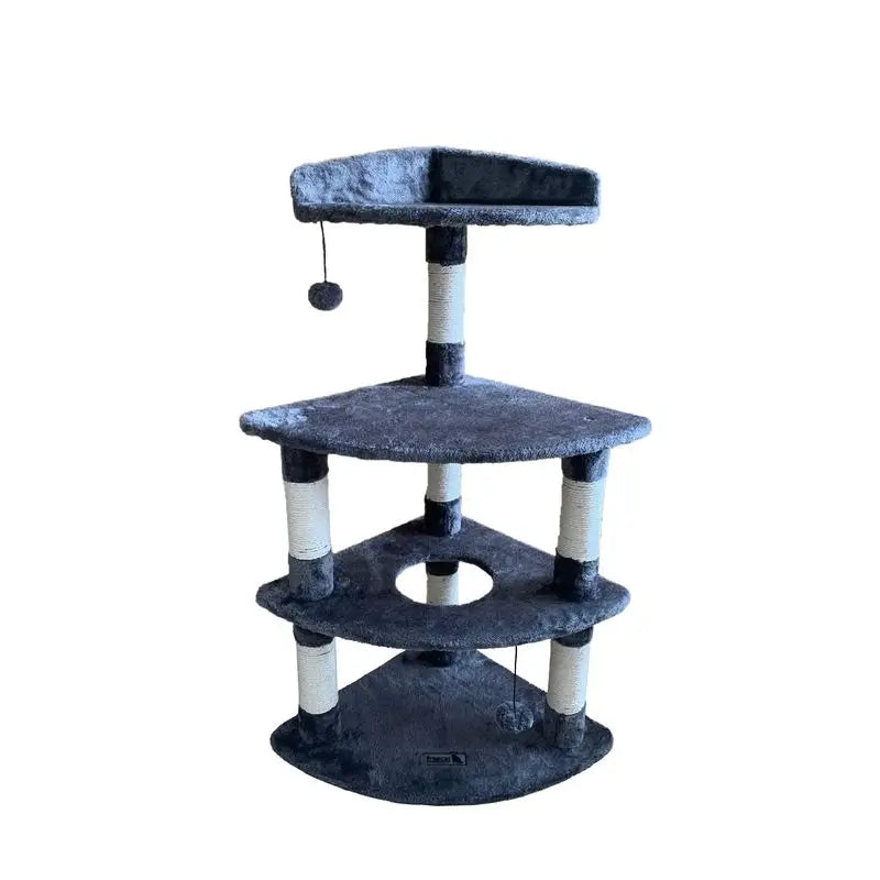 Freedog Scraper Kule 45 X 45 X 110 Cm Grey