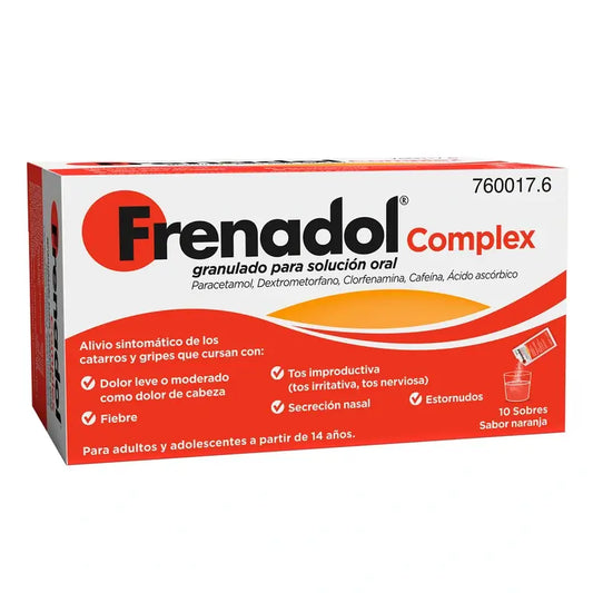 FRENADOL® Flu Relief Complex, Oral Use, 10 Sachets