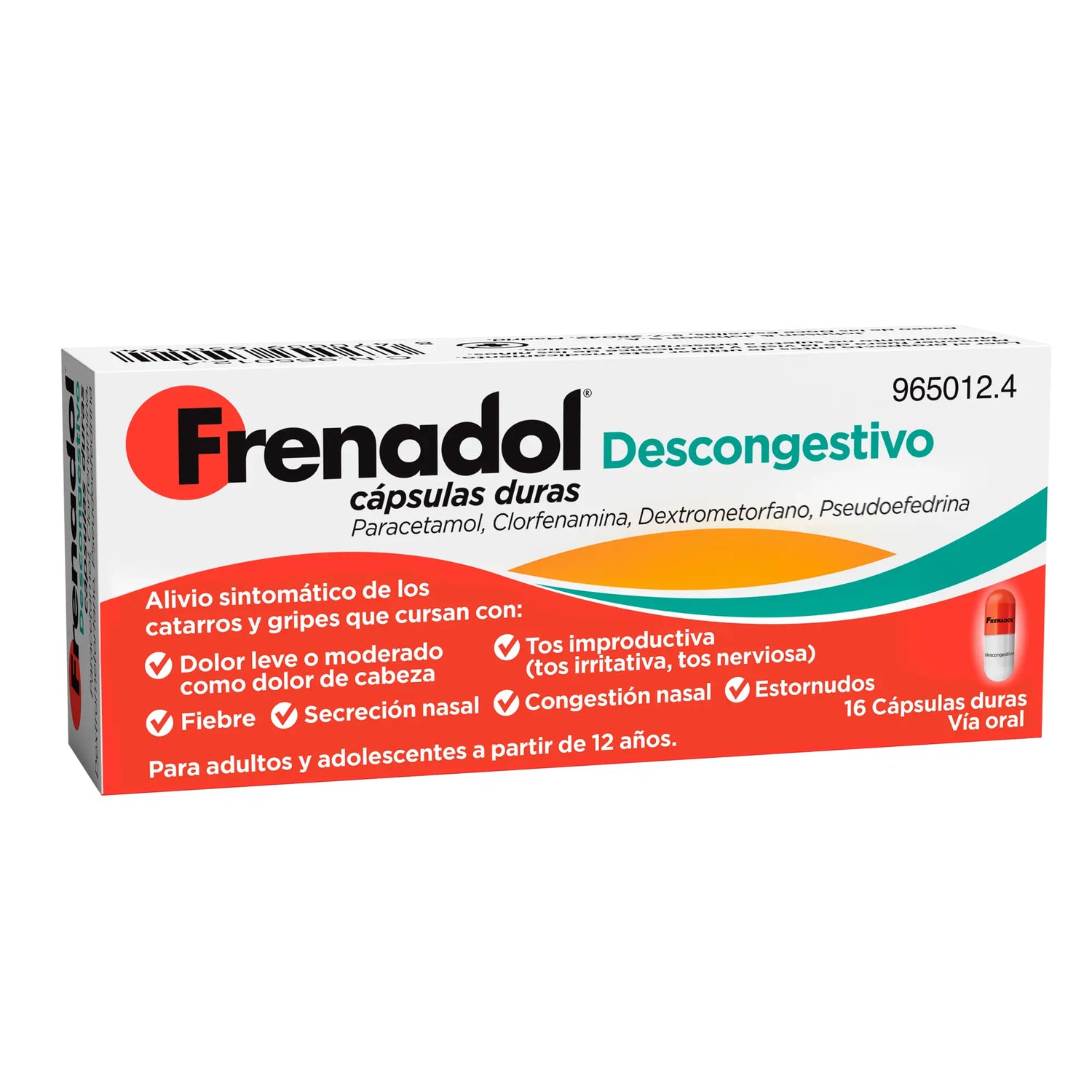 FRENADOL® Grippeabschwellendes Mittel, zum Einnehmen, 16 Kapseln