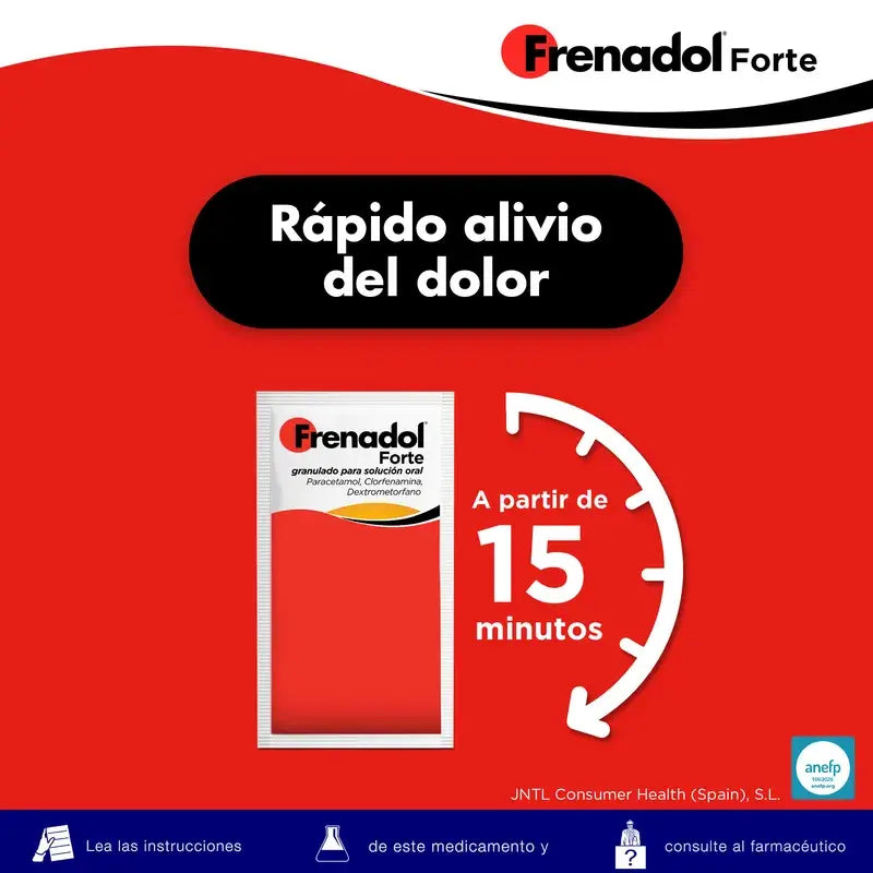 FRENADOL® Forte Anti-Grippe, zum Einnehmen, 10 Portionsbeutel