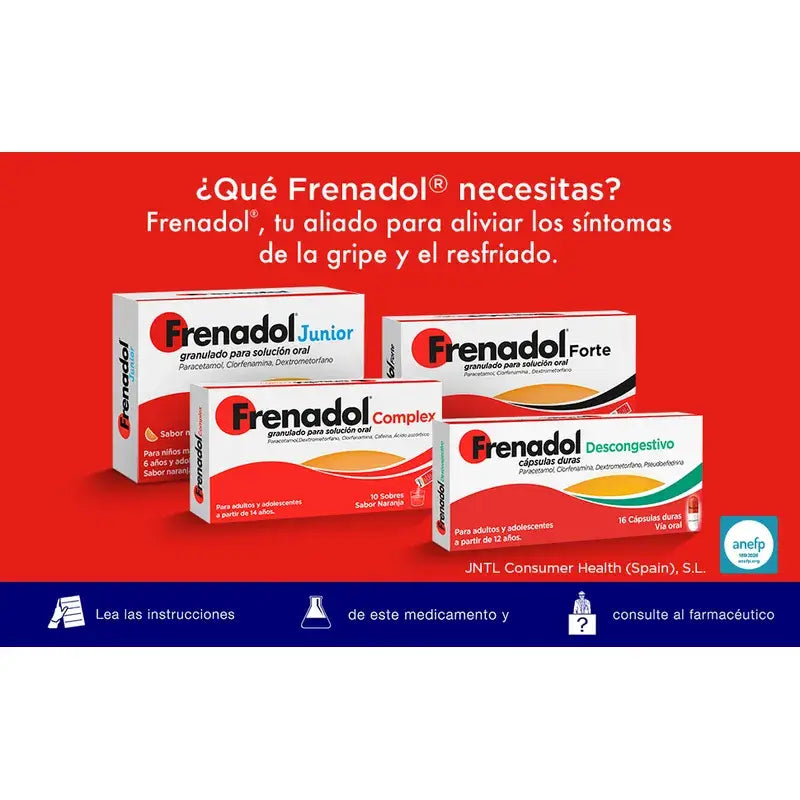FRENADOL® Forte Anti-Grippe, zum Einnehmen, 10 Portionsbeutel