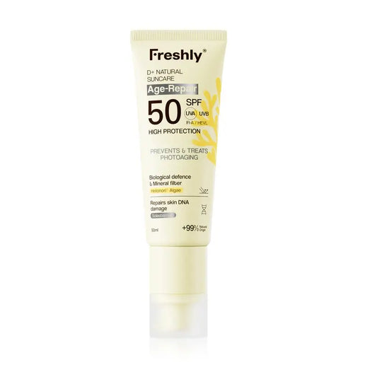 Freshly D+ Natürliche Sonnenpflege Age-Repair Spf50, 50 ml