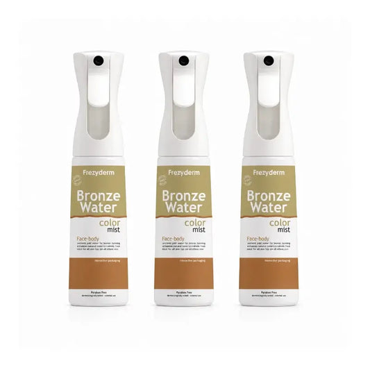 Frezyderm Bronze Wasser Farbe Nebel Frezyderm Pack 3 x 300 ml