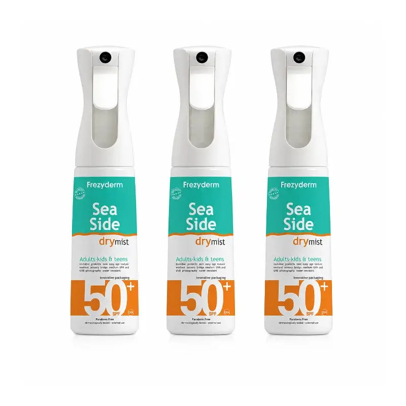 Frezyderm Meer Seite nasse Haut Spf 50+ Frezyderm Pack 3 x 300 Ml