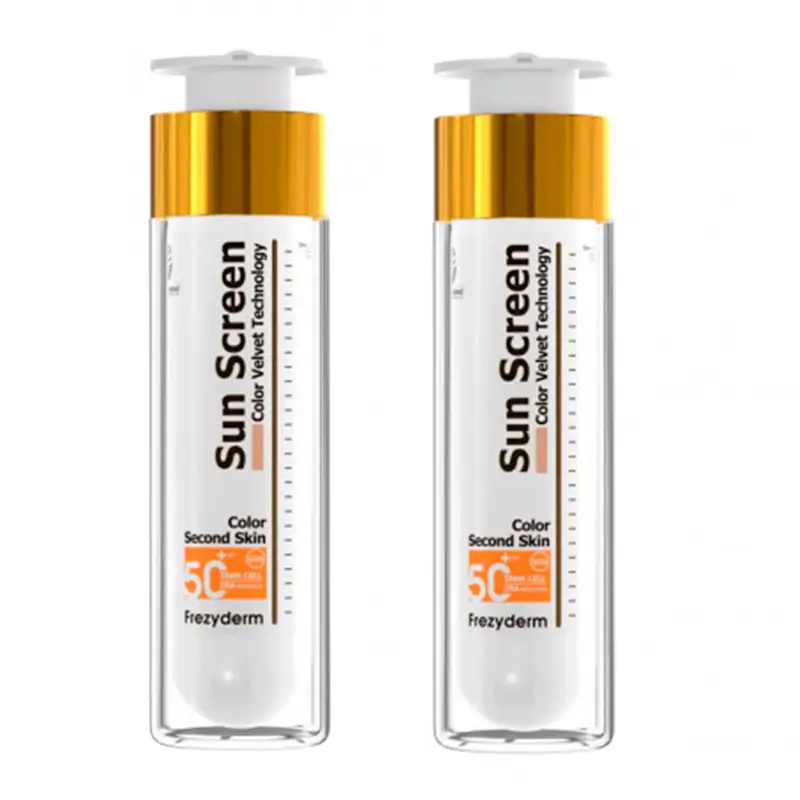 Frezyderm Sonnenschutz Colour Velvet Face SPF50+, 2 x 50 ml