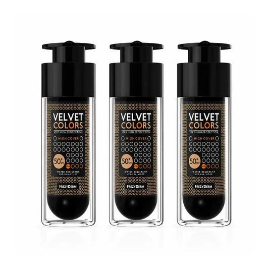 Frezyderm Samt Farben Spf 50+ Pack 3 x 30 Ml