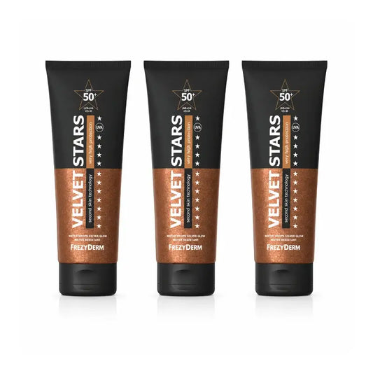 Frezyderm Samt Sterne Spf 50+ Packung 3 x 175 Ml