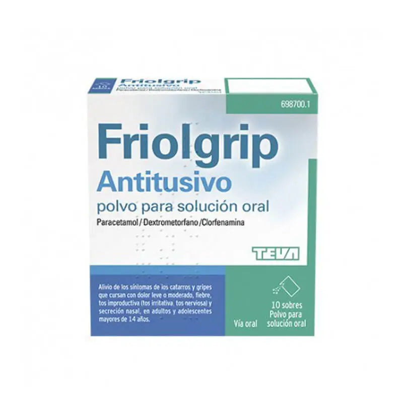 Friolgrip Antitussivum-Pulver zum Einnehmen 10 Beutel