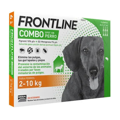 Frontline Spot Combo 2-10 Kg, 6 Pipetten