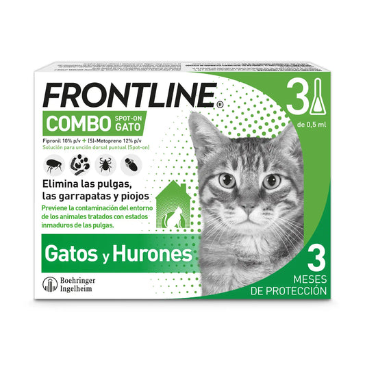 Frontline Combo Katzen und Frettchen 3 Pipetten x 0,5 ml