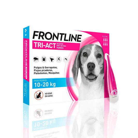 Frontline Tri-Act 10-20Kg, 6 Pipetten