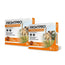 Frontpro Parasitenmittel für Hunde von 4–10 kg (M), Packung mit 2 × 3 Kautabletten