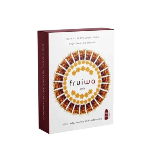 Fruiwa Instant-Getränkepulver mit Cola-Geschmack, Vitamin C und Süßstoff, 36 Gramm
