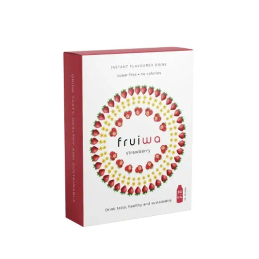 Fruiwa Erdbeergeschmack Instant-Getränkepulver mit Vitamin C und Süßstoff , 36 Gramm