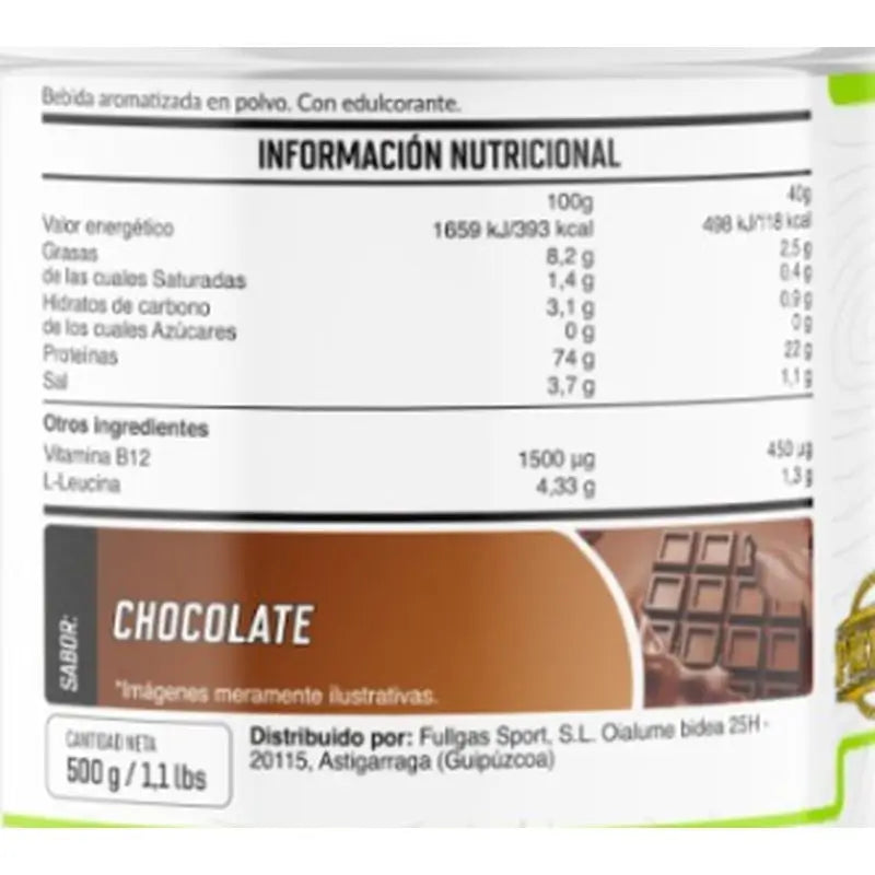Vollgas Veganes Protein Schokolade 500Gr.