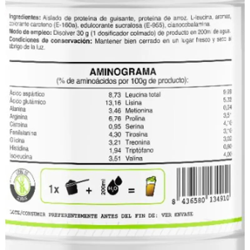 Vollgas Vegan Protein Flan Vanille Karamell 500Gr.