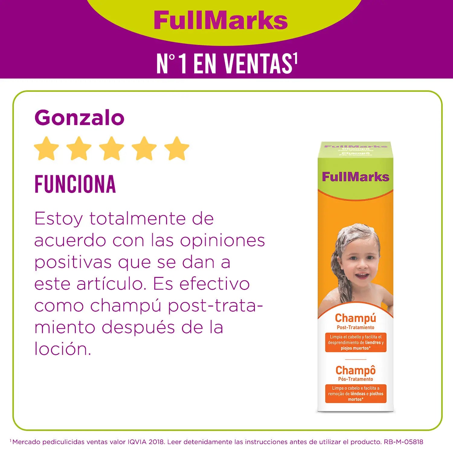 Fullmarks Nachbehandlungs-Shampoo 150 ml