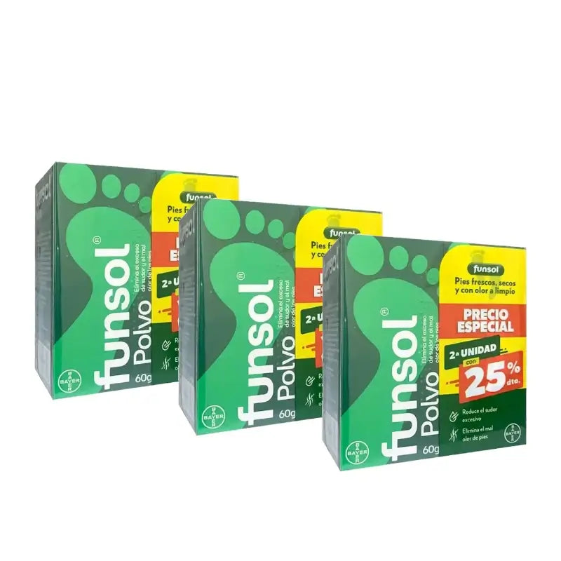 Funsol Pulver, 2. Einheit mit 25 % Aktionsrabatt, 3er-Pack à 60 g