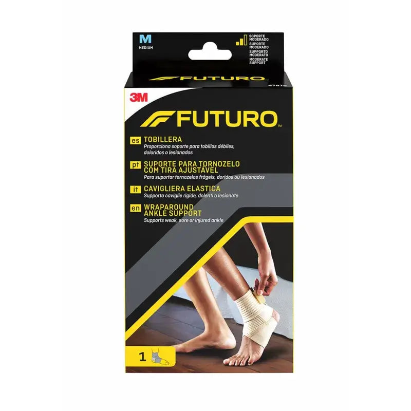Futuro™ Premium-Kompressions-Knöchelbandage S/M (20.3 - 22.8 Cm), 1 Stück