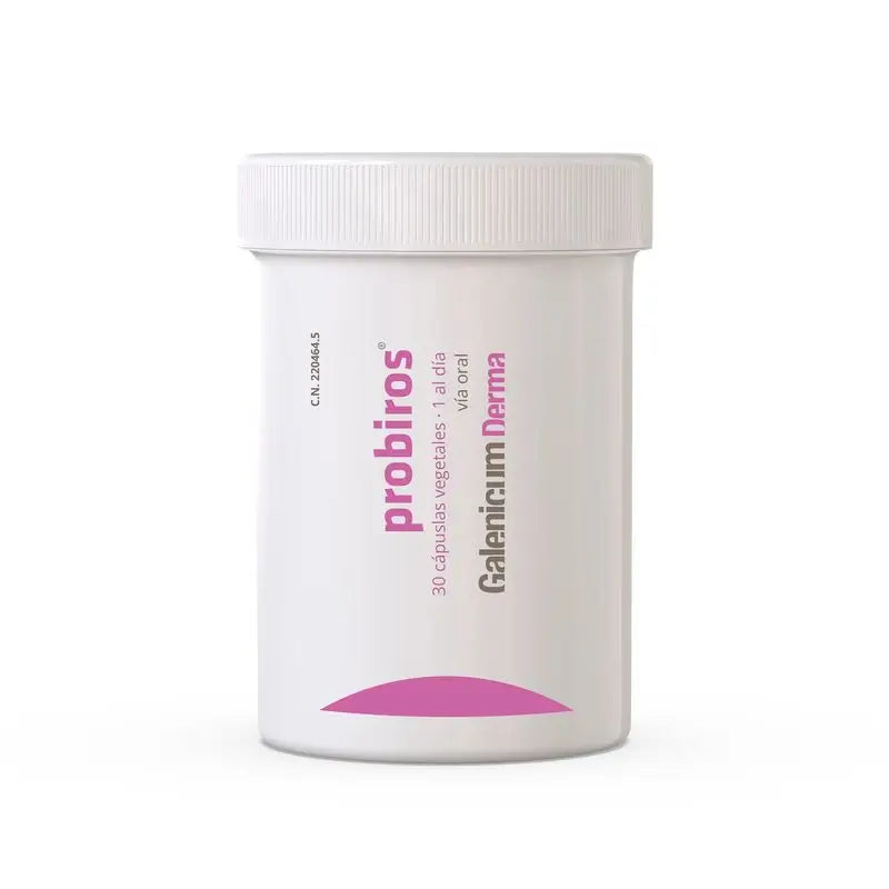 Galenicum Probiros Probiotikum für empfindliche Haut mit Neigung zu Rosacea, 30 Kapseln.