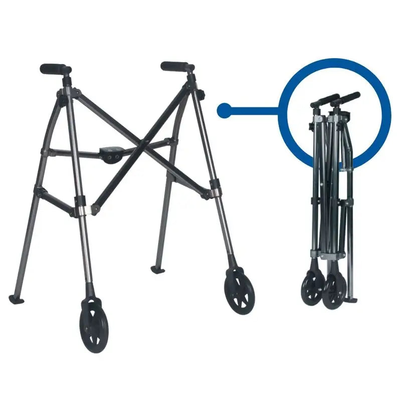 García 1880 Kompakt faltbare Aluminium Gehhilfe