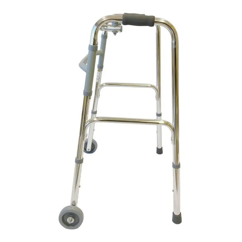 García 1880 Klappbare Aluminium Gehhilfe mit Vorderrädern