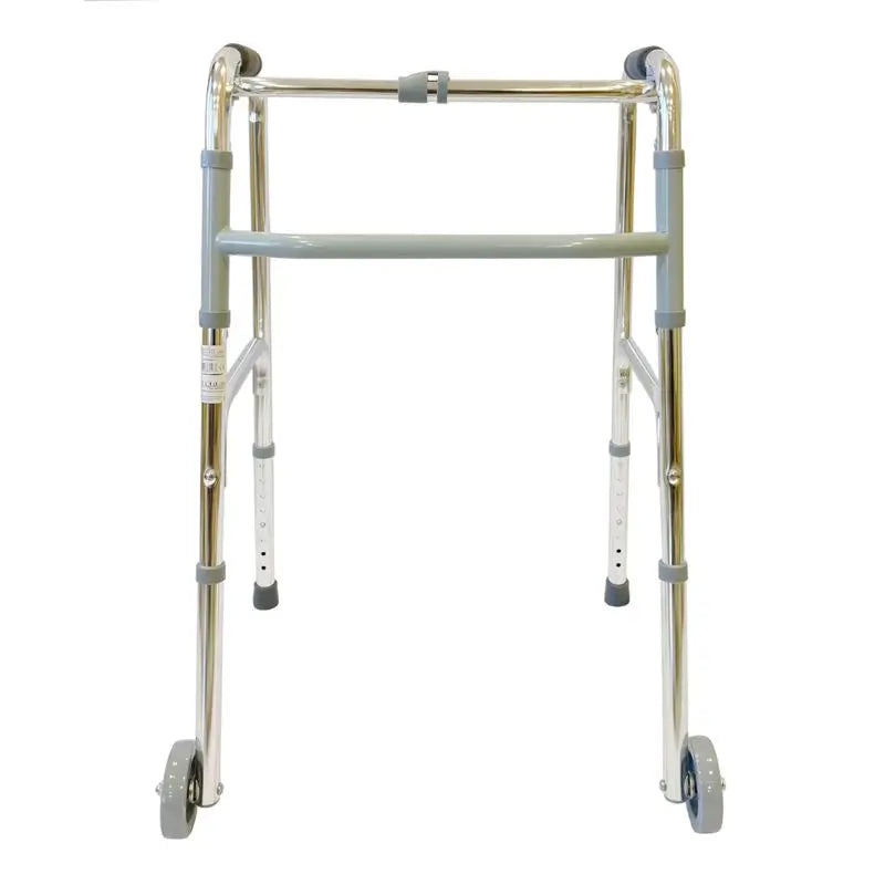 García 1880 Klappbare Aluminium Gehhilfe mit Vorderrädern