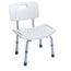 García 1880 Bath Bench With Backrest