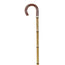 Garcia 1880 Bambus Gehstock, Nacarina-Griff, mit Gummi