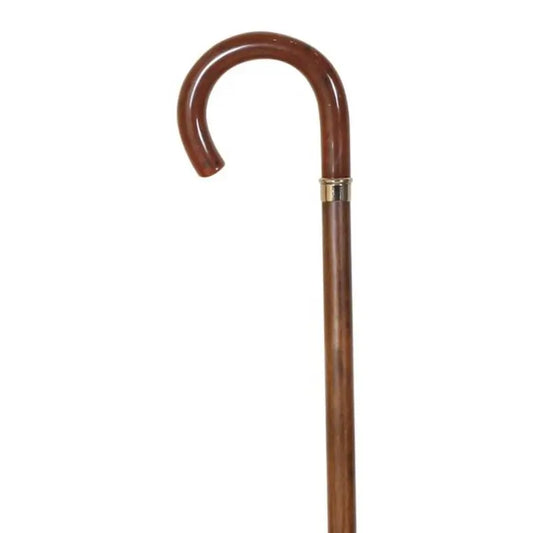Garcia 1880 Gehstock aus Buche, Nacarina Faust, mit Gummi