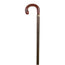 García 1880 Buchenholz Spazierstock, Faust Perlglanz, mit Gummi