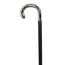 Garcia 1880 Gehstock Buche Schwarz Vernickelt 22 Mm Mit Gummi
