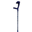 García 1880 Englisch Spazierstock Blau gestempelt Kreise (Paar)