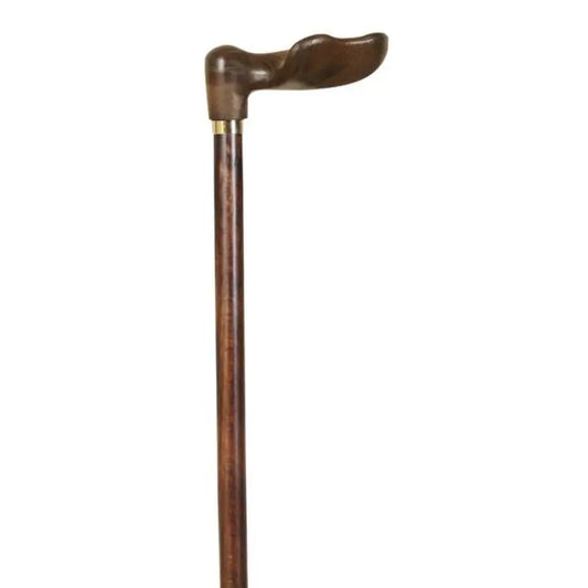 Garcia 1880 Anatomische Krücke Anatomische Faust aus Holz, links