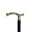Garcia 1880 Schwarz Buche Muletilla Vernickelt Gravierte Faust