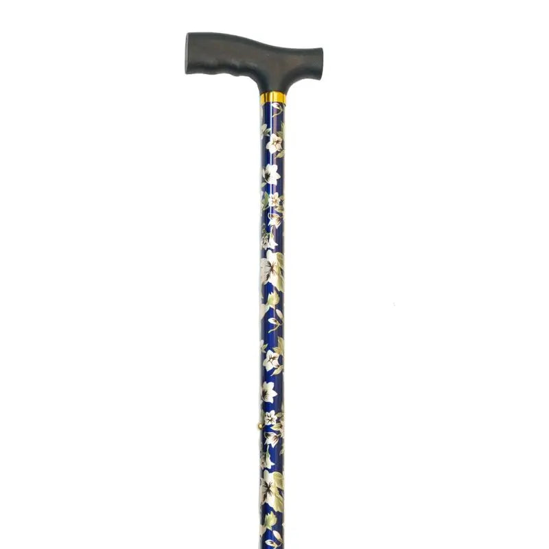 García 1880 Ausziehbare Muletilla Blaue Blumen Plastikfaust