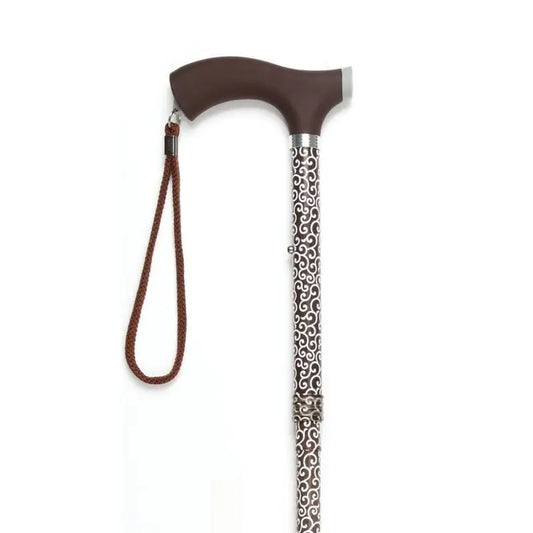 García 1880 Muletilla Ausziehbare gestempelte braune Soft Touch Manschette