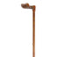 García 1880 Muletilla Extensible Imit.Madera Nachahmung hölzernen anatomischen linken Handgriff