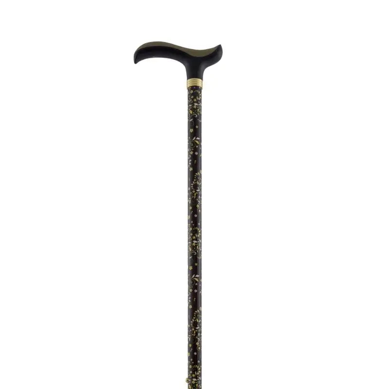 García 1880 Muletilla Extensible Slim Flores Schwarz Soft Touch Manschette