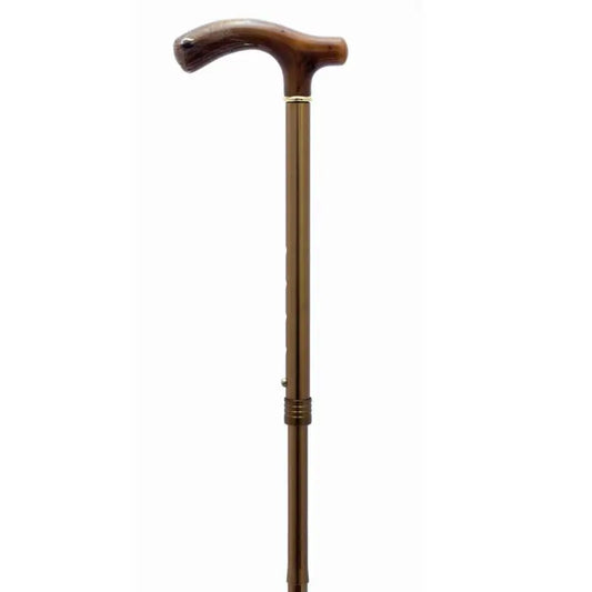 García 1880 Muletilla Plegable Dorada Muletilla Plegable Dorada Acetato Manschette Braun