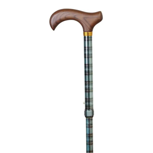 García 1880 Folding faltbar Quadrat karierten hölzernen Faust Muletilla
