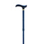 García 1880 Faltbare Krücke Faltbare Krücke Blauer Druck Soft Touch Fist