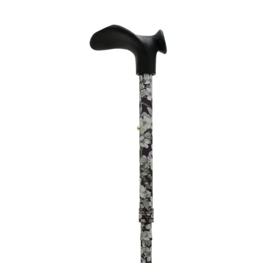 García 1880 Muletilla Plegable Flores Anatomische Faust Linker Handgriff