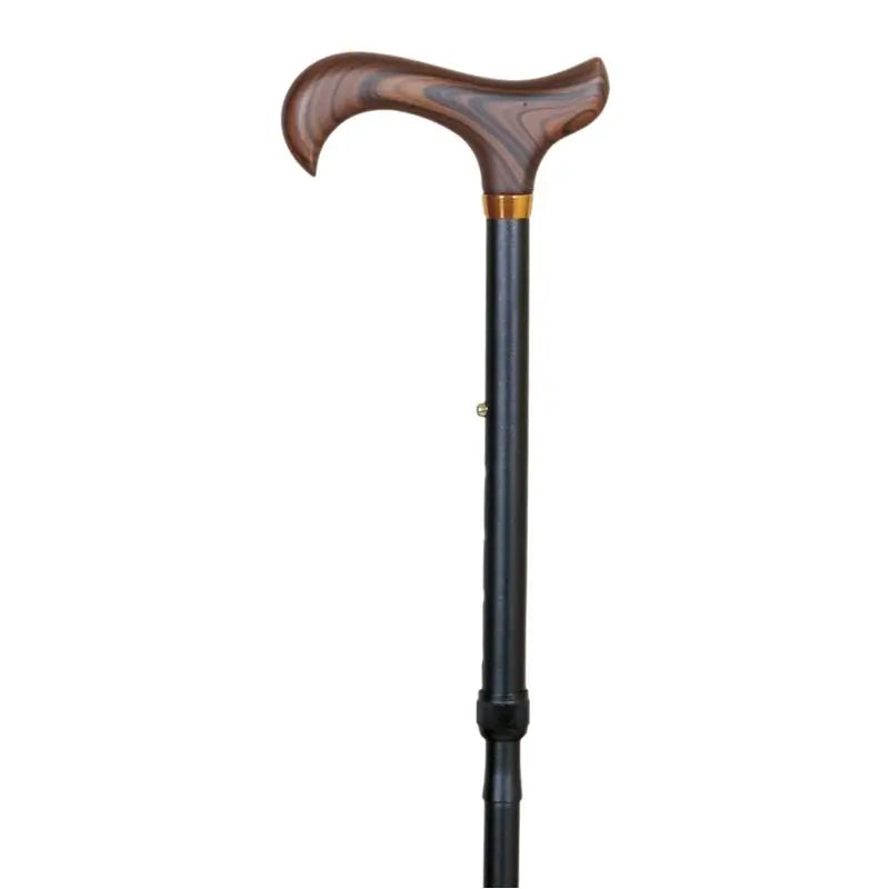 Garcia 1880 Folding Krücke Schwarzton Holzgriff