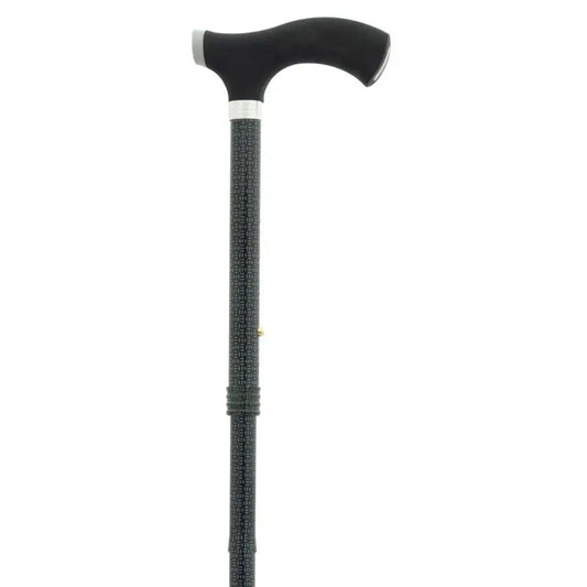 Garcia 1880 Faltbare Soft-Touch-Faustkrücke Schwarz, Blau