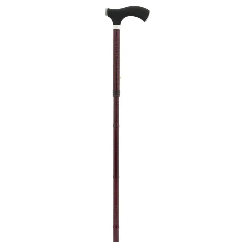 Garcia 1880 Faltbare Soft-Touch-Faustkrücke Schwarz, Rot