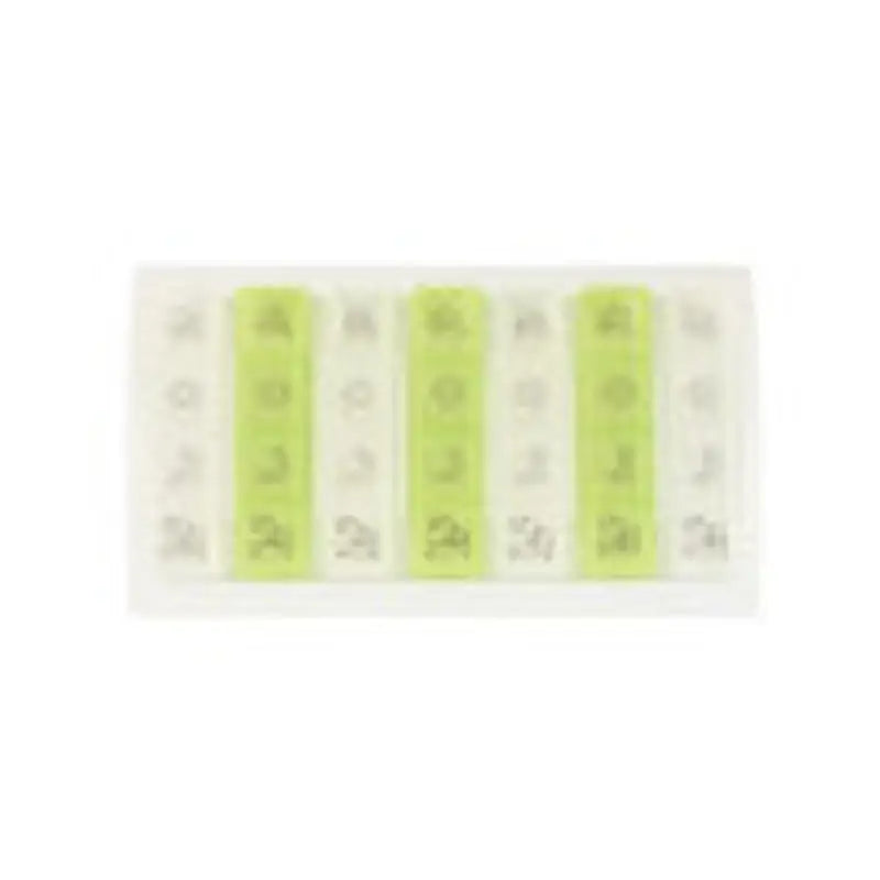 Garcia 1880 Pillendose mit Symbolen Wöchentlich 4-Fassungen