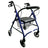 Garcia 1880 Aluminium Rollator mit Bremsen (Blau)