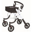 Garcia 1880 Aluminium Rollator 'Home' mit Tablett